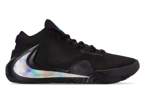 Nike Zoom Freak 1 Black Iridescent Black Multi Color Photo Blue 600x401
