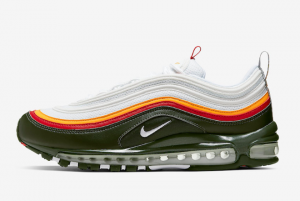 CK0224 100 Nike Air Max 97 SE White Evergreen 2019 For Sale 300x201