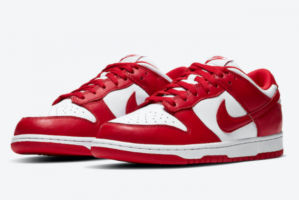 CU1726 101 Nike Dunk Low SP University Red 2020 For Sale 2 600x402