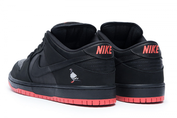 883232 008 Nike SB Dunk Low Black Pigeon 2020 For Sale 3 600x401