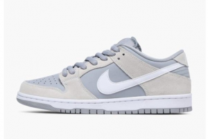 AR0778 006 Nike unveiled SB Dunk Low TRD Summit White Wolf Grey 2020 For Sale 300x201