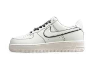 315122 808 Nike Women Air Force 1 07 LV8 3M Leather Cream White 2020 For Sale 300x201