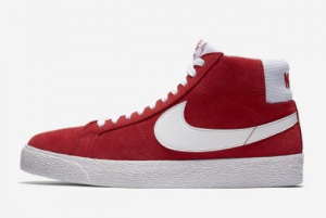 864349 611 Nike Running SB Zoom Blazer Mid Suede University Red White 2017 For Sale 300x201