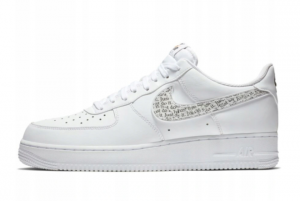 BQ5361 100 tuxedo Nike Air Force 1 Low Just Do It Pack White Clear 2018 For Sale 300x201