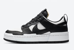 Ck6654 102 zoom Nike Dunk Low Disrupt Black White 2020 For Sale 300x201