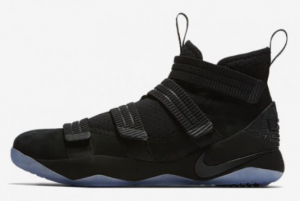897646 001 Nike LeBron Soldier 11 SFG Black Ice 2017 For Sale 300x201