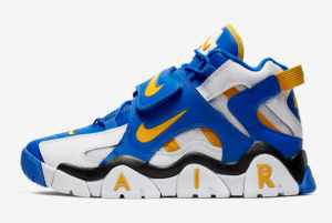 AT7847 100 Nike Air Barrage Mid Warriors Racer Blue 2019 For Sale 300x201