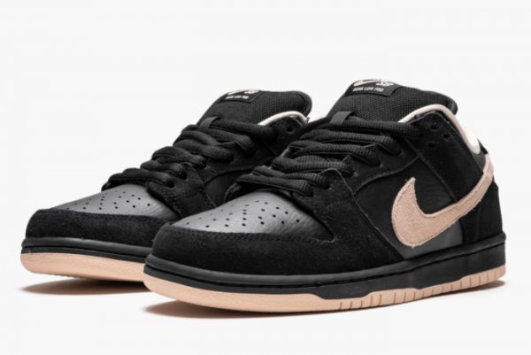 BQ6817 003 Nike SB Dunk Low Black Washed Coral 2019 For Sale 2 600x401