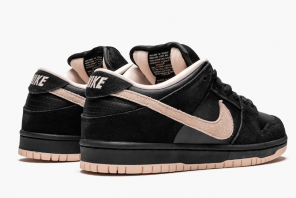 BQ6817 003 Nike SB Dunk Low Black Washed Coral 2019 For Sale 3 600x401