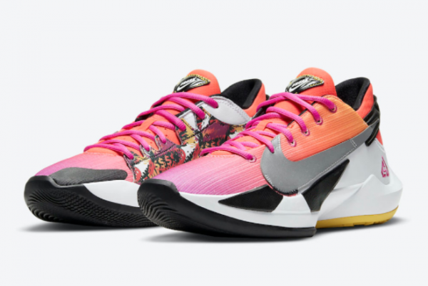 DB4689 600 Nike Zoom Freak 2 NRG Bright Crimson Fire Pink 2020 For Sale 2 600x402