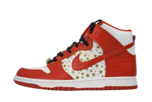 307385 161 Nike shoes Dunk High Pro SB Supreme Red Stars 2003 For Sale 300x201
