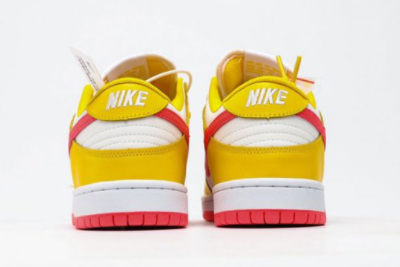 BQ6817 802 Nike Dunk Low Samba White Yellow Pink 2020 For Sale 4