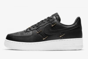 CT1990 001 Nike Air Force 1 07 LX Black Metallic Gold 2020 For Sale 300x200