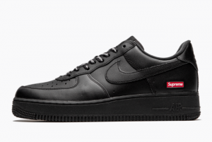 CU9225 001 Supreme x Nike Air Force 1 Low Black 2020 For Sale 300x201