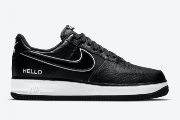 Buy New Nike Air Force 1 Low Hello Black/White Shoes CZ0327-001-1