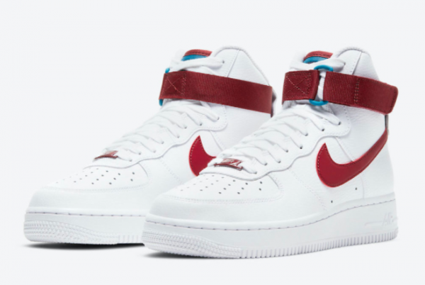 Latest Nike Air Force 1 High Team Red 334031-119 For Sale-1