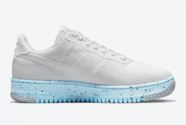 2021 Cheap Nike Air Force 1 Crater Flyknit All-White DC7273-100 For Sale Online-1
