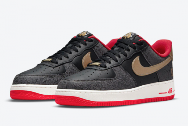 2021 New Release Nike Air Force 1 Low Spades DJ5184-001-3