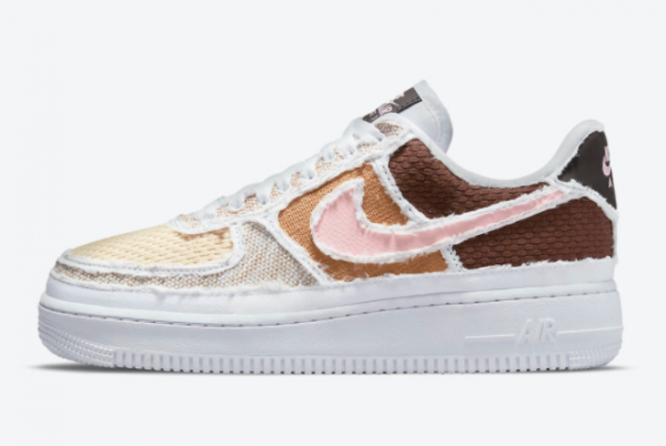 2021 Nike Air Force 1 Low Fauna Brown DJ9941-244 For Sale Online