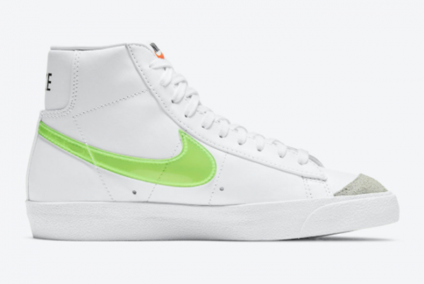 2021 Nike Blazer Mid Green Swoosh To Buy DJ3050-100-1