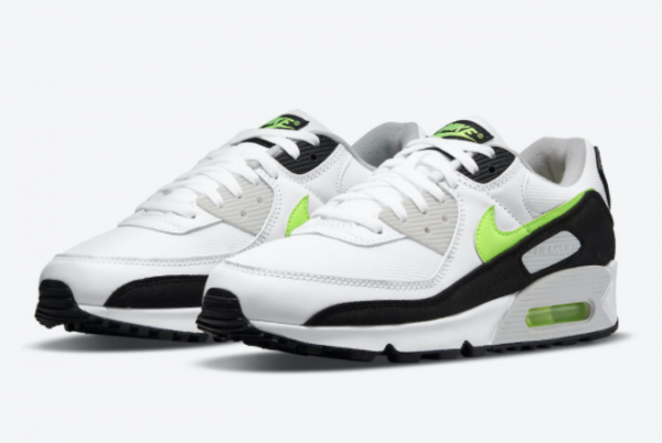 Brand New Nike Air Max 90 Hot Lime CZ1846-100 For Sale-3