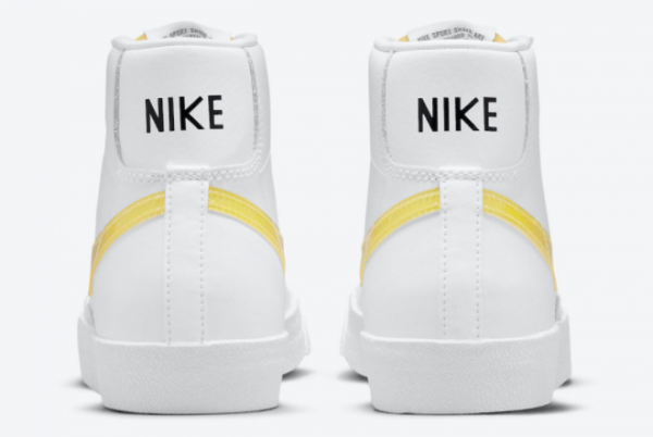 Cheap Nike Blazer Mid Yellow Swoosh DJ3050-101-2