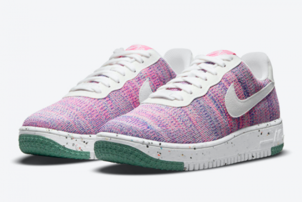New Nike Air Force 1 Flyknit 2.0 Pink Purple DC7273-500 Sale-1
