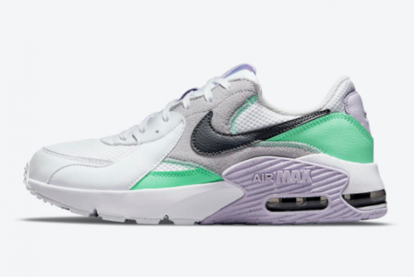 New Nike Air Max Excee White Green Purple CD5432-113 Sale