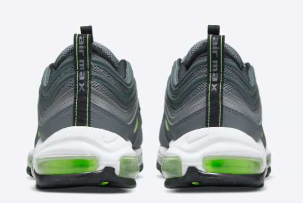 Nike Air Max 97 Grey Neon Men's Shoes DJ6885-001-2