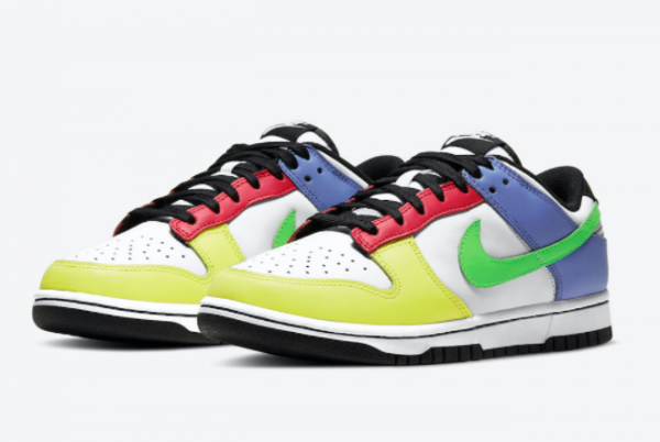 2021 Cheap Nike Dunk Low Multi-Color DD1503-106 On Sale-3