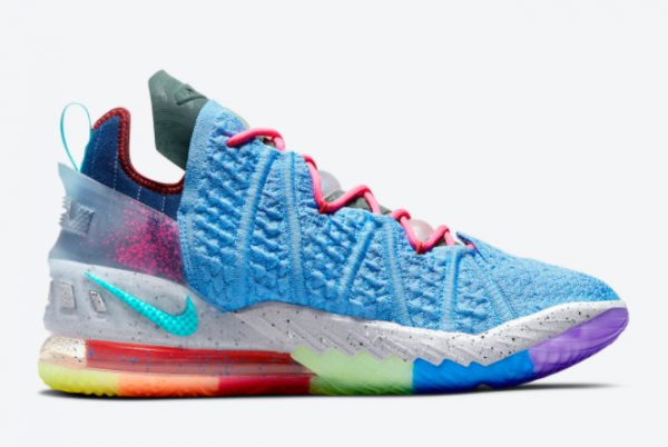 2021 Nike LeBron 18 What The Multicolor DM2813-400 Online Sale-1
