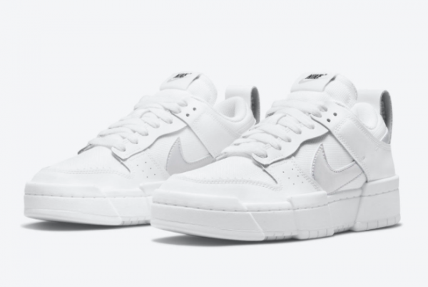 Best Sell Nike Dunk Low Disrupt White Silver DJ6226-100-1