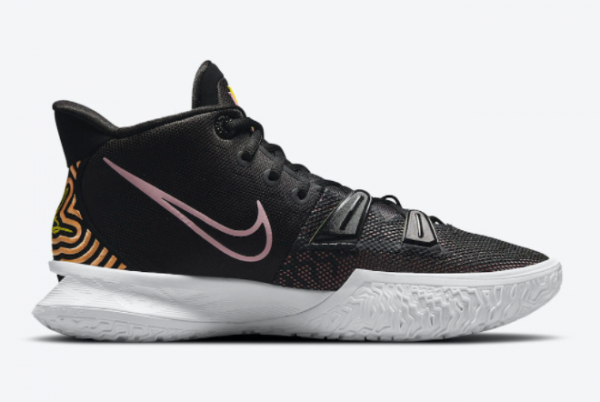 Best Sell Nike Kyrie 7 Ripple Effect Black Pink Yellow CQ9326-005-1