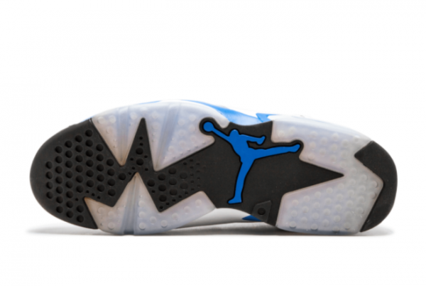Brand New Air Jordan 6 Retro Sport Blue Basketball Shoes 384664-107-1
