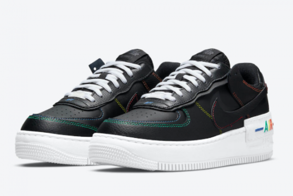 Brand New Nike Air Force 1 Shadow Multi Stitch DJ5998-001 Outlet Online-1