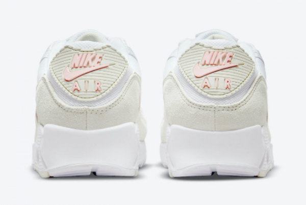 Brand New Nike Wmns Air Max 90 White/Light Olive-Light Pink DM2874-100-2
