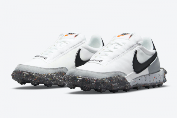 Fashion Nike Waffle Racer Crater WMNS White CT1983-104-1