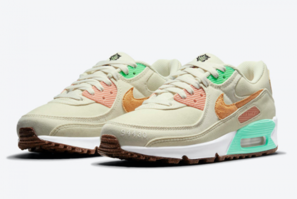 Hot Sale Nike Air Max 90 Happy Pineapple DC5211-100 New Arrival-2