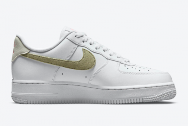 Hot Sell Nike Air Force 1 Low White/Olive-Pink DM2876-100-1