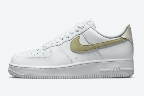 Hot Sell Nike Air Force 1 Low White/Olive-Pink DM2876-100