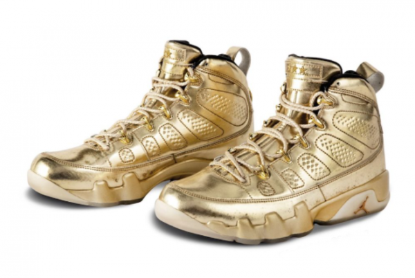 Latest Release Air Jordan 9 Metallic Gold in Men’s Sizing-3