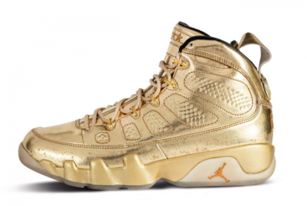 Latest Release Air Jordan 9 Metallic Gold in Men’s Sizing