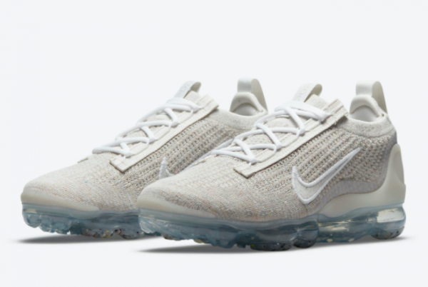 Latest Release Nike Air VaporMax 2021 Oatmeal DH4088-001 Training Shoes-3