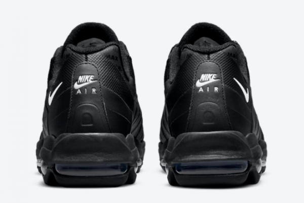 New Nike Air Max 95 Ultra Black/White Sport Shoes DM2815-001-3