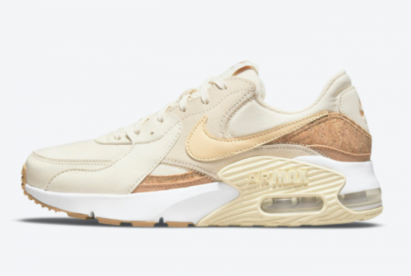 New Nike Air Max Excee Cork Off White/Cream DJ1975-100 For Sale