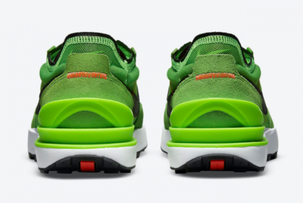 New Nike Waffle One Electric Green DA7995-300 Lifestyle Shoes-2