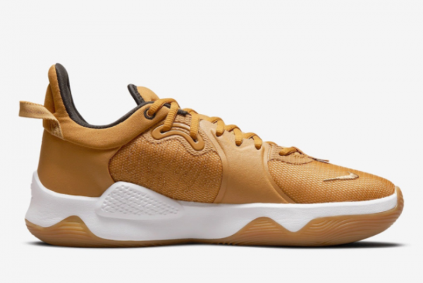 New Released Nike PG 5 Beige Gold CW3143-700-1