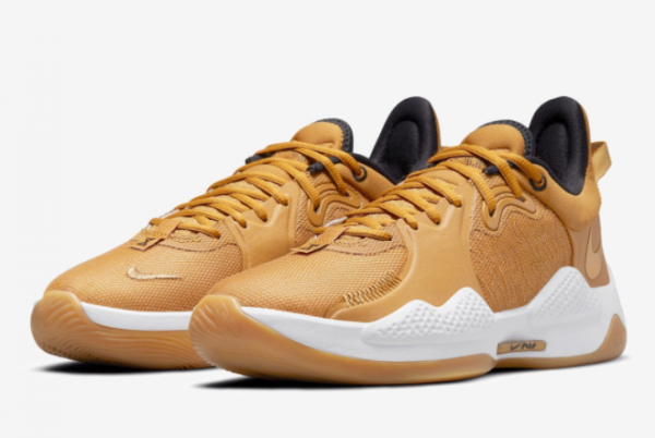 New Released Nike PG 5 Beige Gold CW3143-700-3