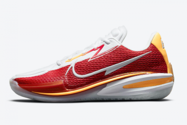 Newest Nike Zoom GT Cut White Red CZ0176-100 For Sale Online