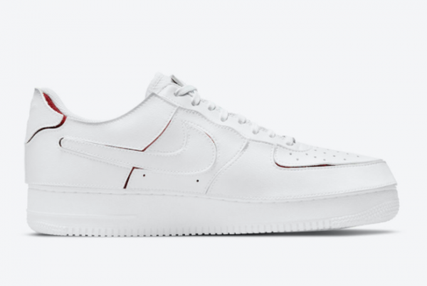 Nike Air Force 1/1 White/Red DC9895-100 For Sale-1